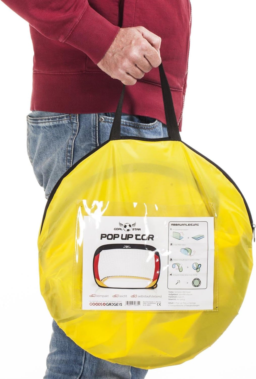 Pop-up Fußballtor Einzel #Variante_Einzel