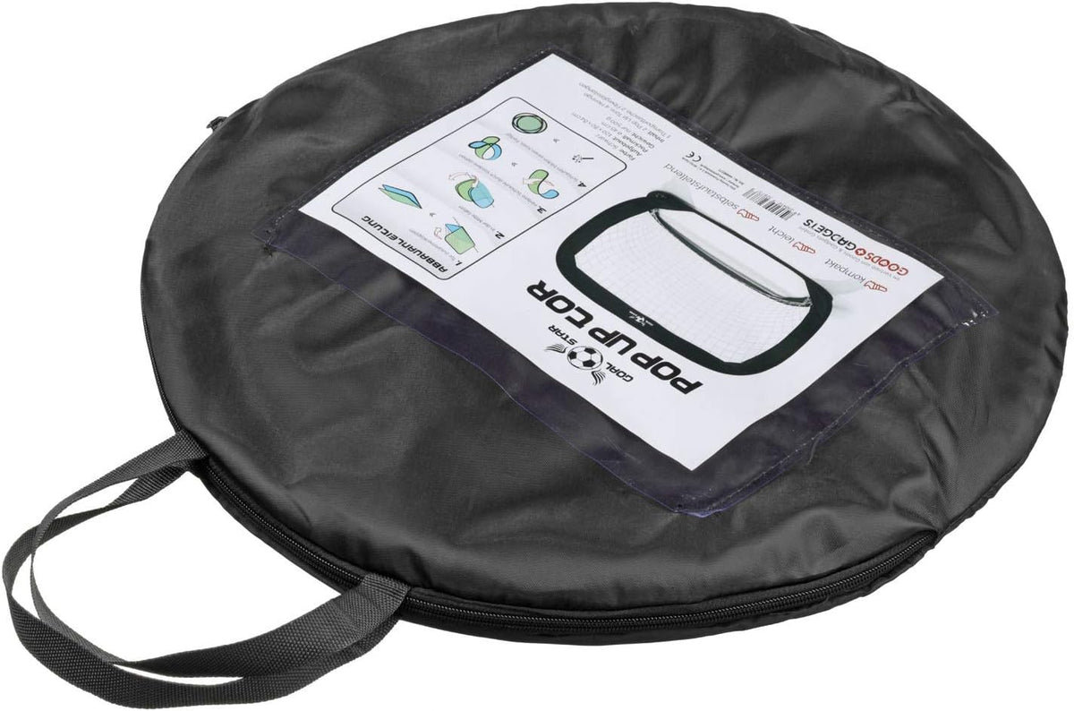 Pop-up Fußballtor 120x80x80cm - Selbstaufstellendes Tor #Variante_2er Set