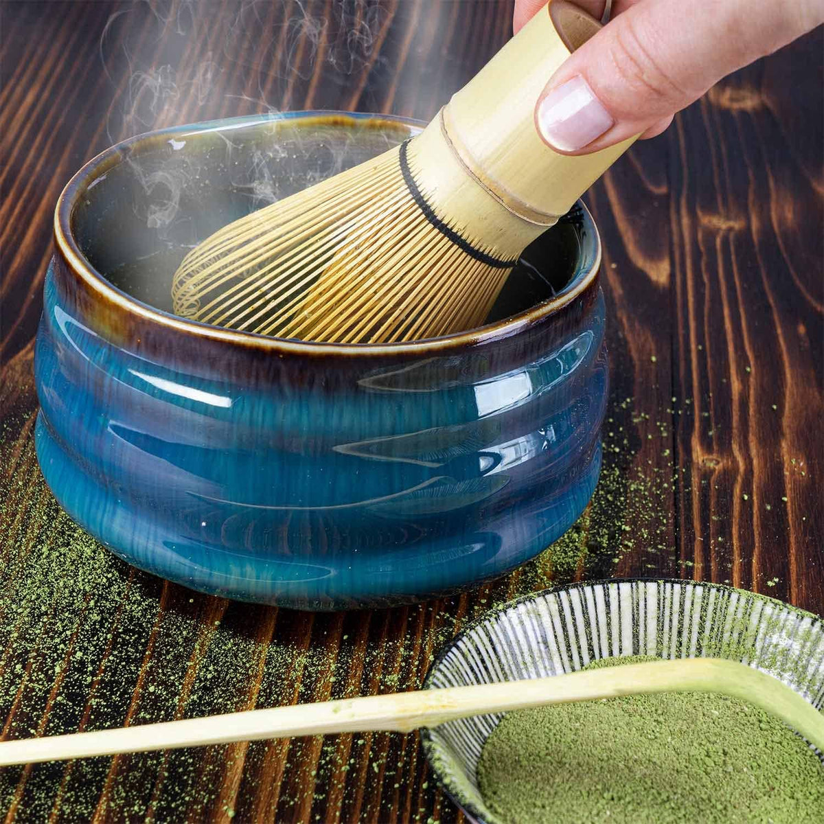 Luxus Matcha Tee-Set Deluxe - Traditionelles Teezeremonie-Set #Variante_Deluxe Set