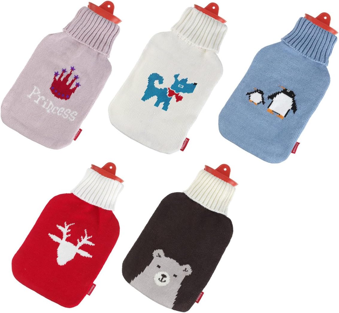 Snoozy 2L Wärmflasche mit Prinzessin-Bezug - Weich & Langlebig