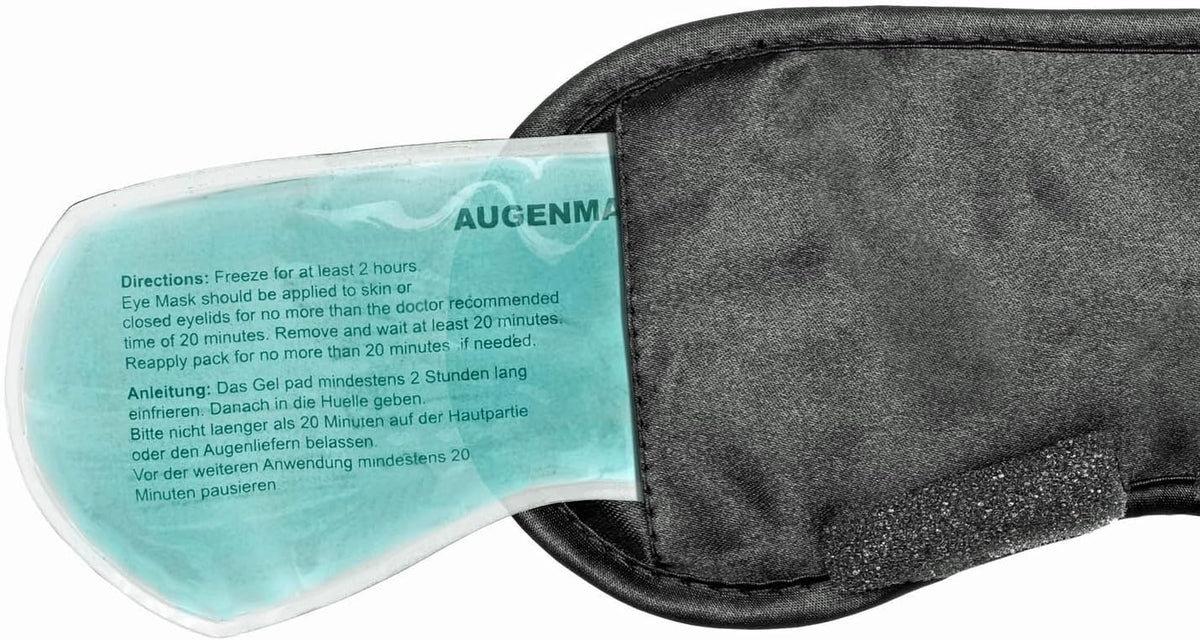 Feluna Schlafmaske – Schwarz #Farbe_Schwarz