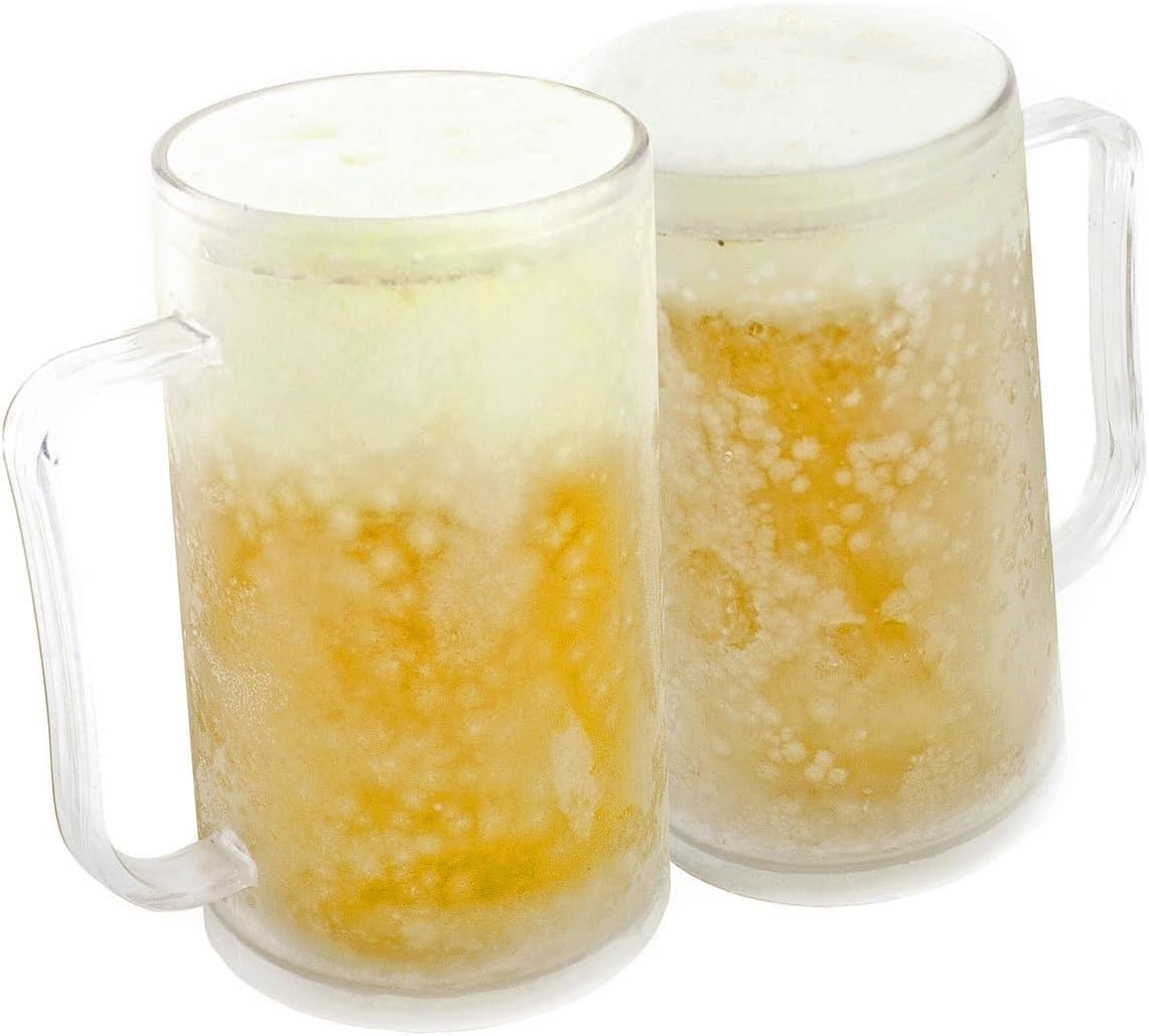 Gefrorener Bierkrug – zwei Becher #Anzahl_2