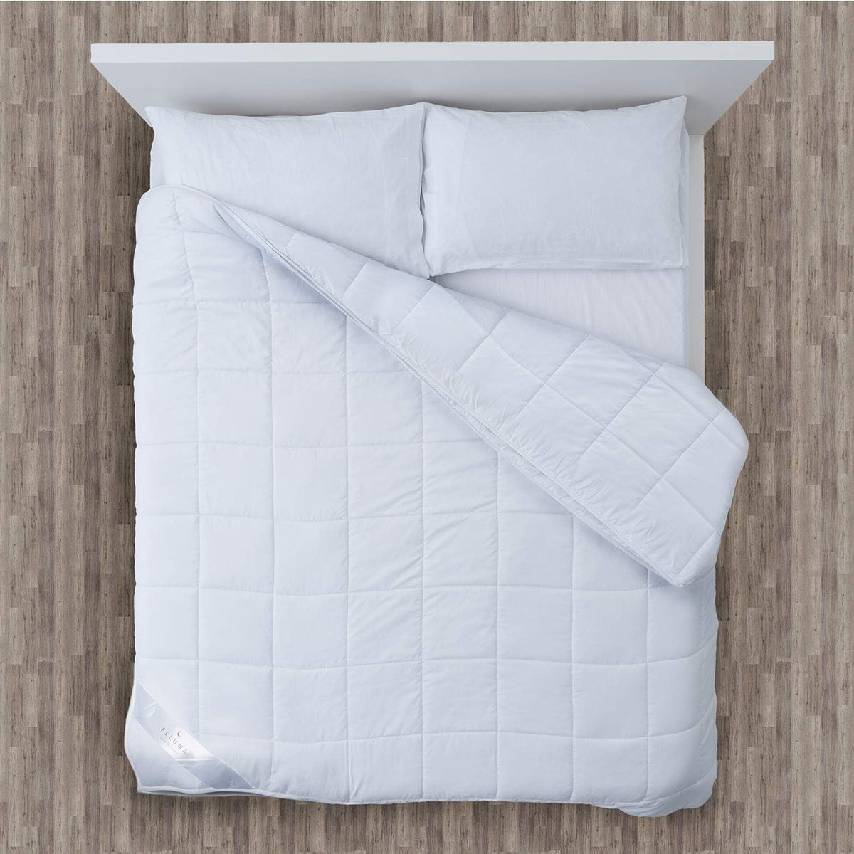 Schwerkraftdecke 8 kg – Weiß #Farbe_Weiß