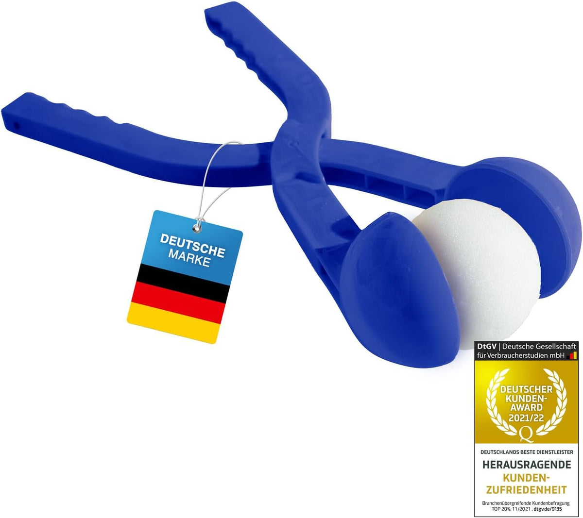 Schneeballzange 38 cm - Robuster Schneeballformer für Kinder #Anzahl_1
