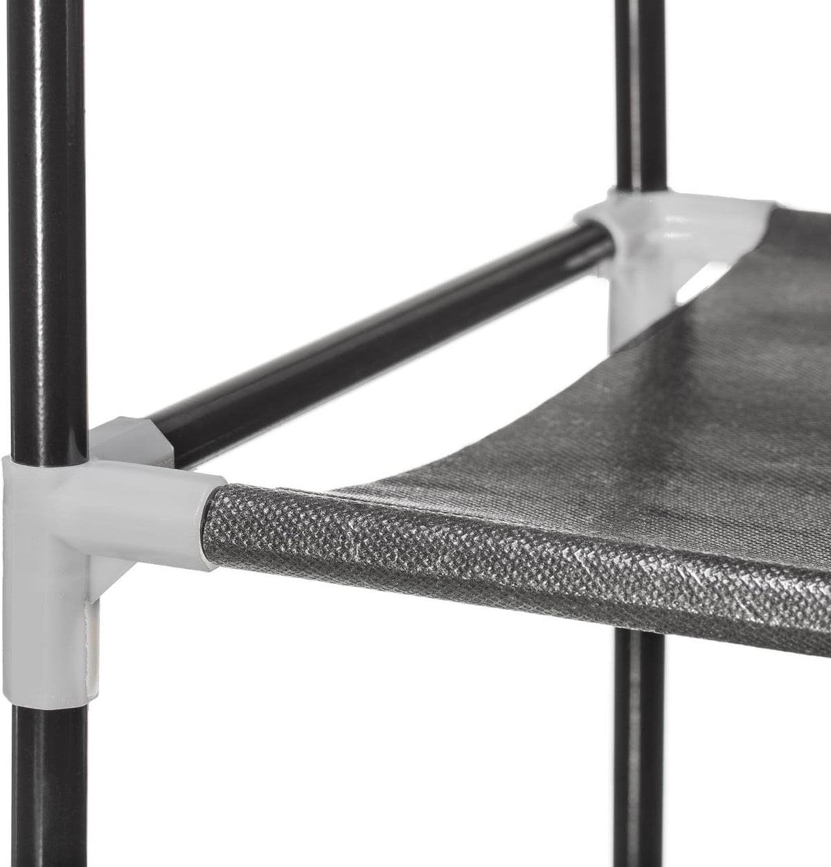 XXL Schuhregal Schwarz für 25 Paar Schuhe – Platzsparende Ablage #Farbe_Schwarz
