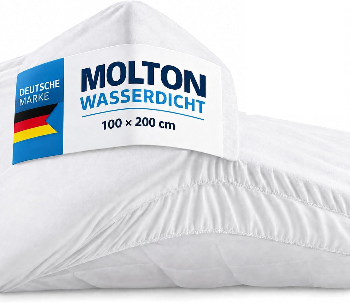 Molton Matratzenschoner 140x200cm - Wasserdichte Betteinlage