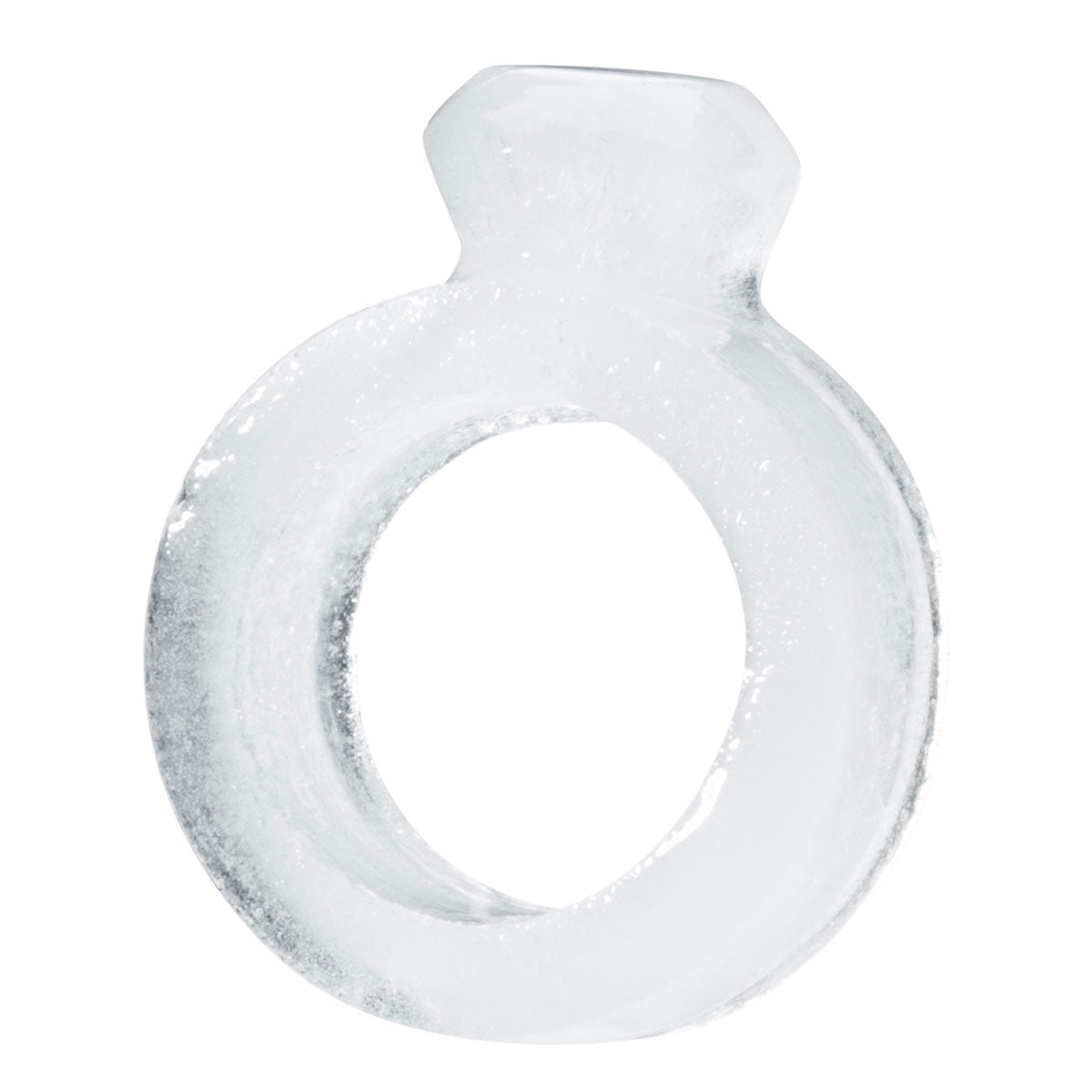 Eiswuerfel-Diamant-Ringe