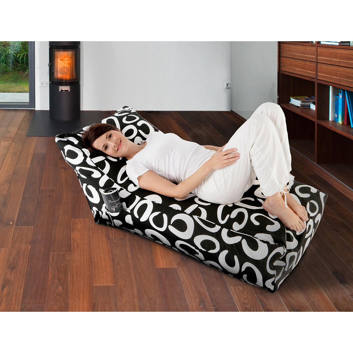 Smoothy-Sitzkissen-Lounge-Daybed-schwarz-weissOMLVFKLHElu7v