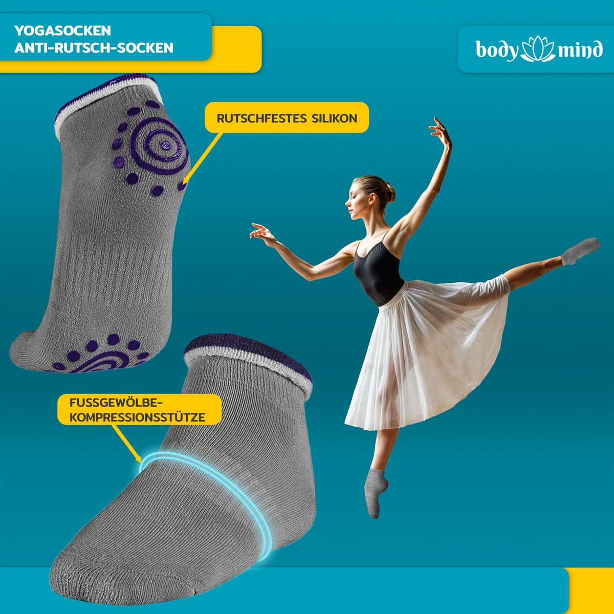 Yoga-Socken Detail 1 #Anzahl_2