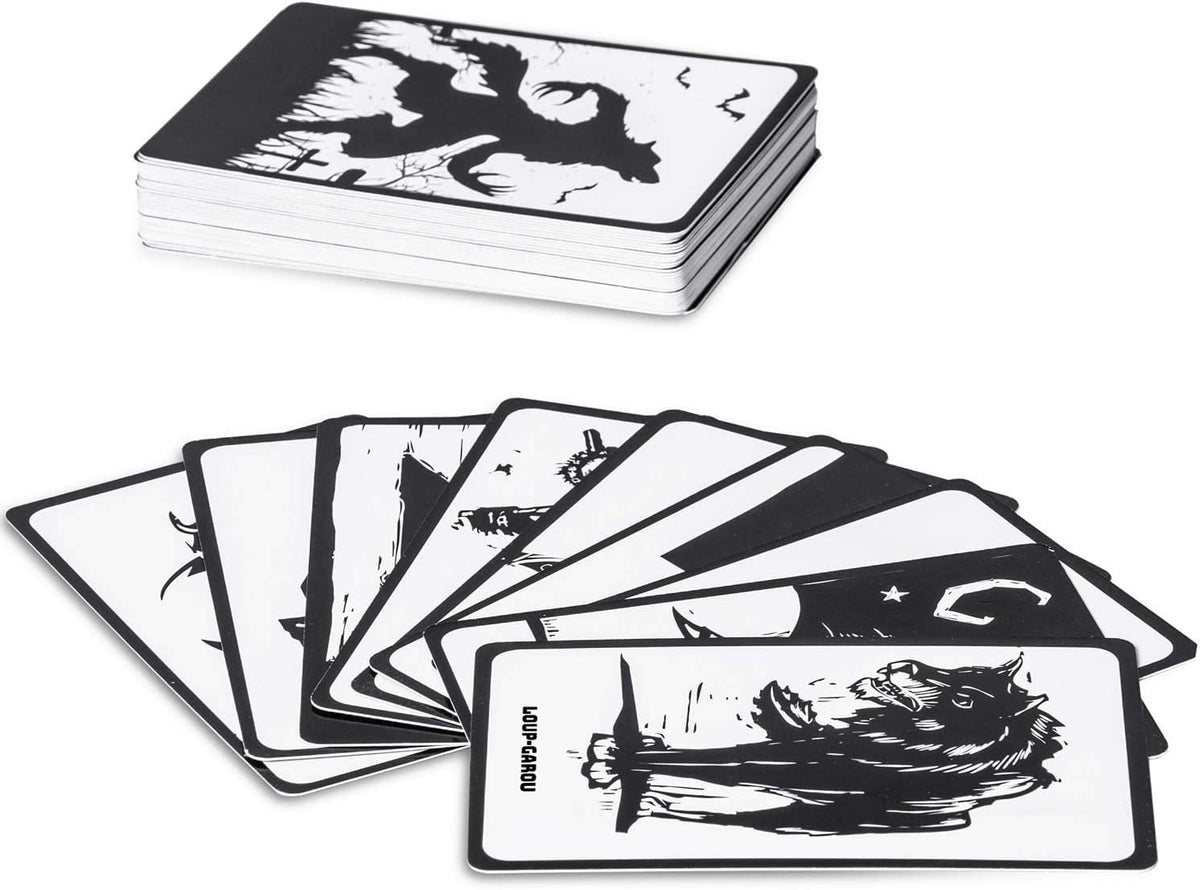 Werwolf Deluxe Edition - Gesellschaftsspiel für große Gruppen