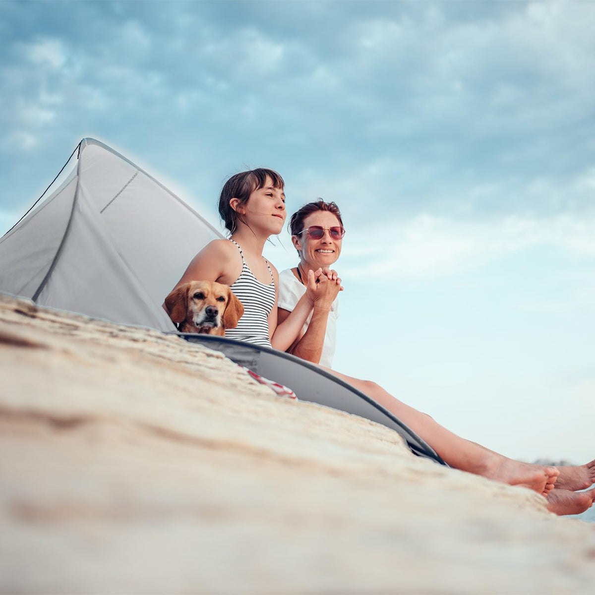Canyon Cruise Pop-up Strandmuschel #Farbe_Grau