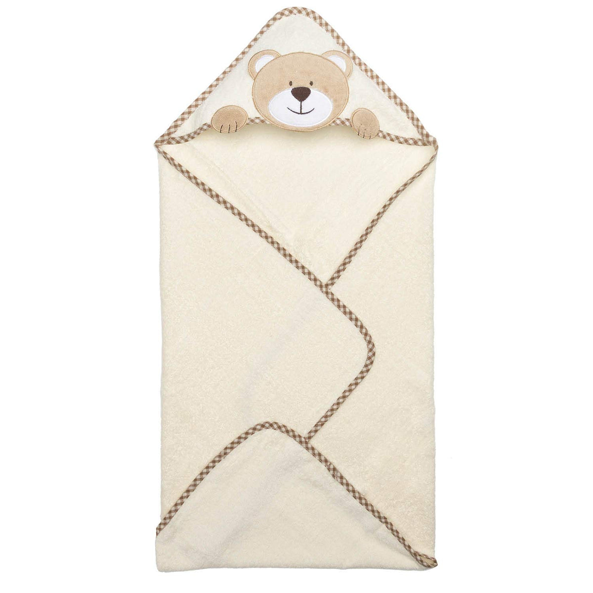 all Kids United Baby Kapuzenhandtuch – 100% Baumwolle Affen-Design – PT02