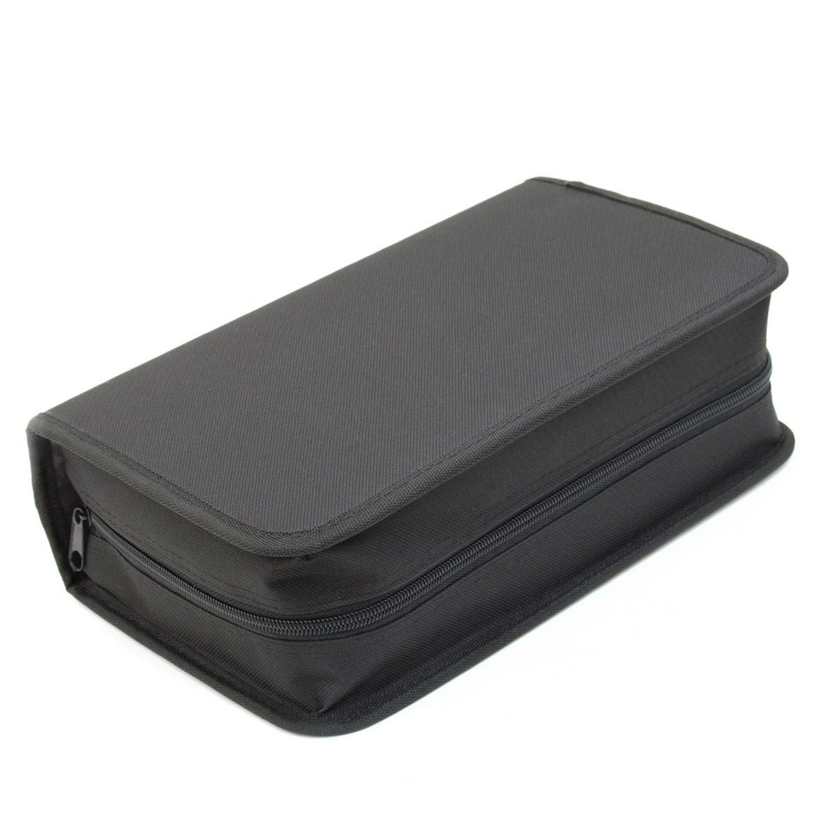 CD-Tasche für 40 CDs & DVDs - Robuster Disc-Organizer mit Reißverschluss – PT01