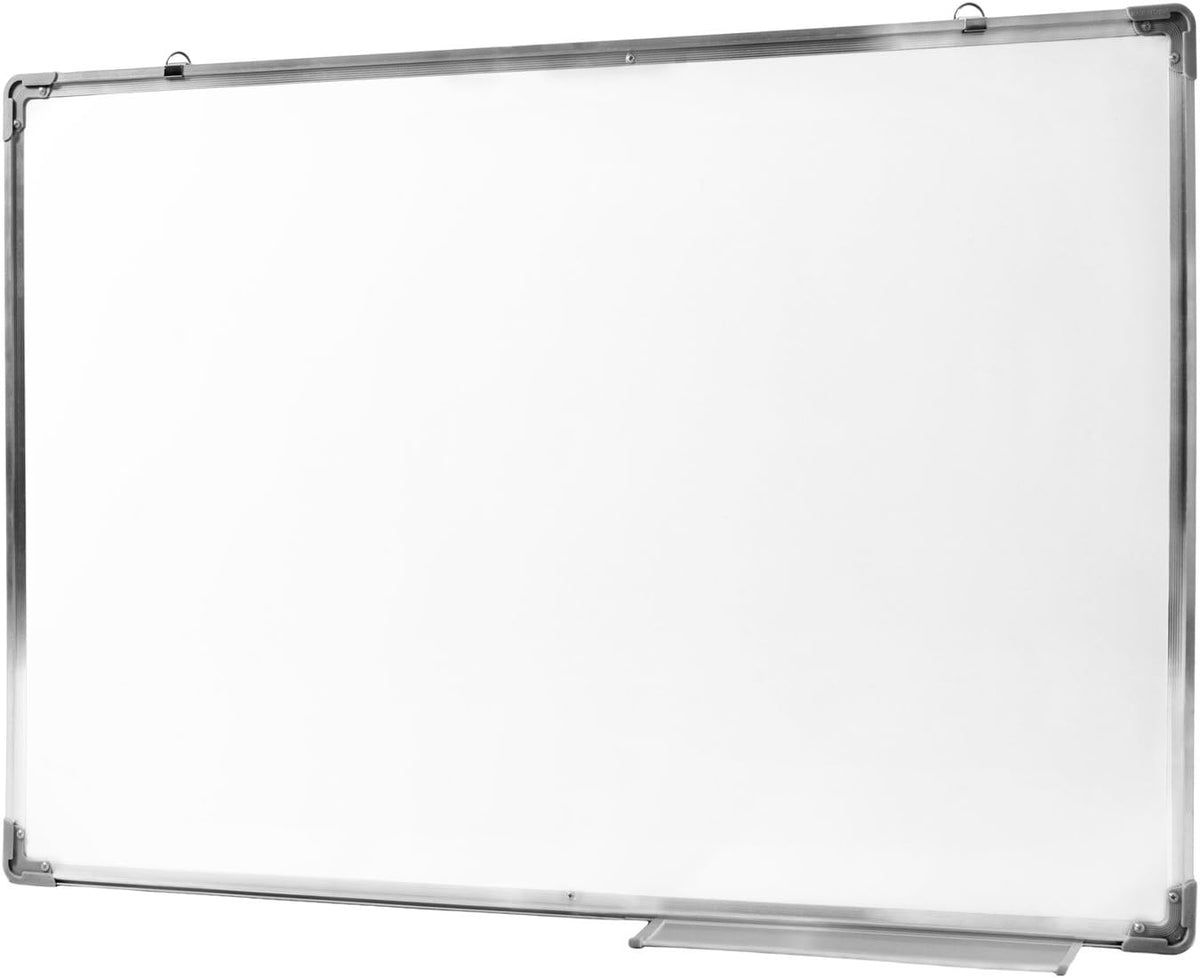 Magnetisches Whiteboard 90x60 cm mit Alurahmen & Ablage #Variante_Classic
