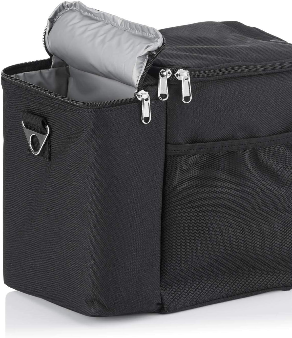 Dimono Kühltasche 15L Set inkl. 3 Frischhaltedosen #Farbe_Schwarz