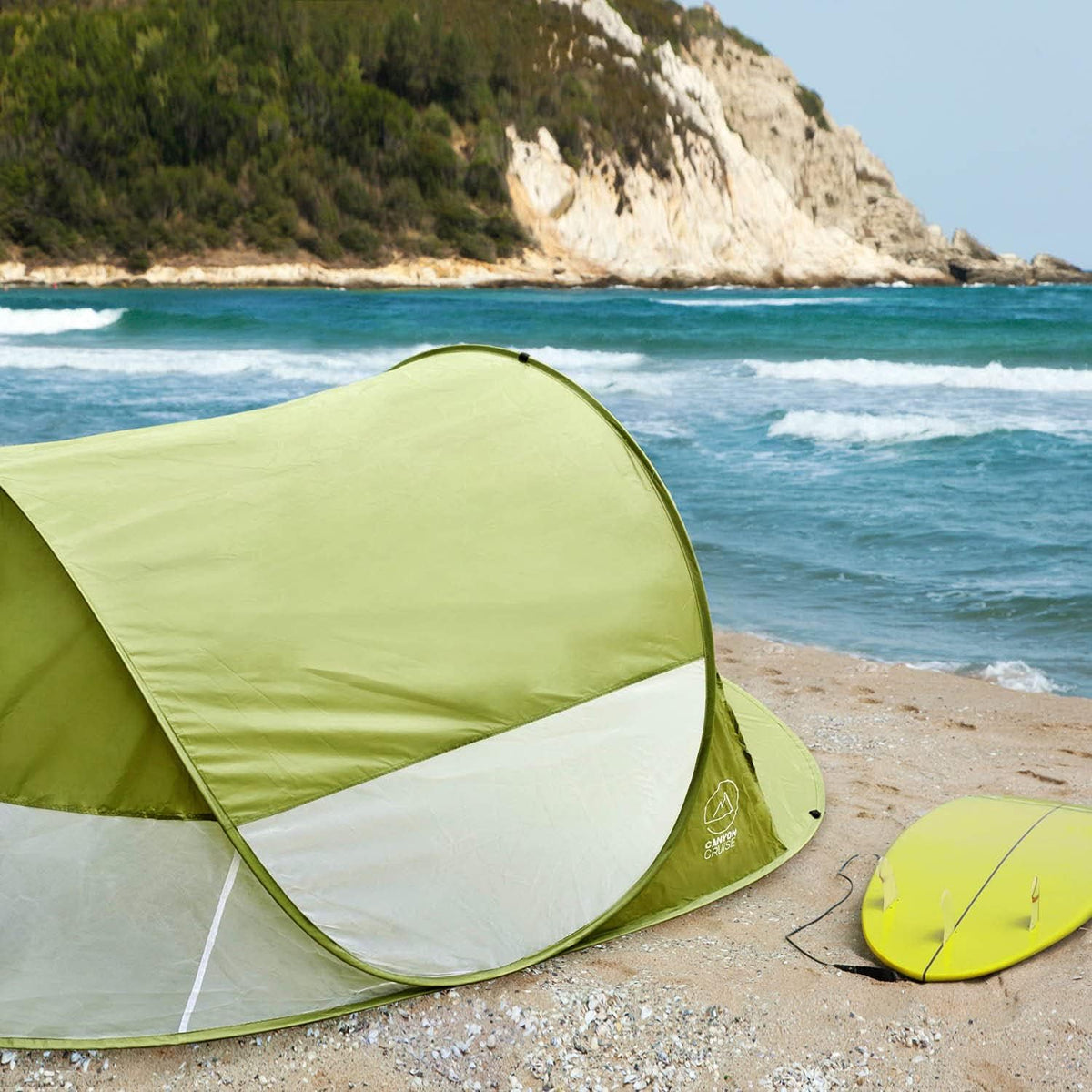 Canyon Cruise Pop-up Strandmuschel #Farbe_Grün
