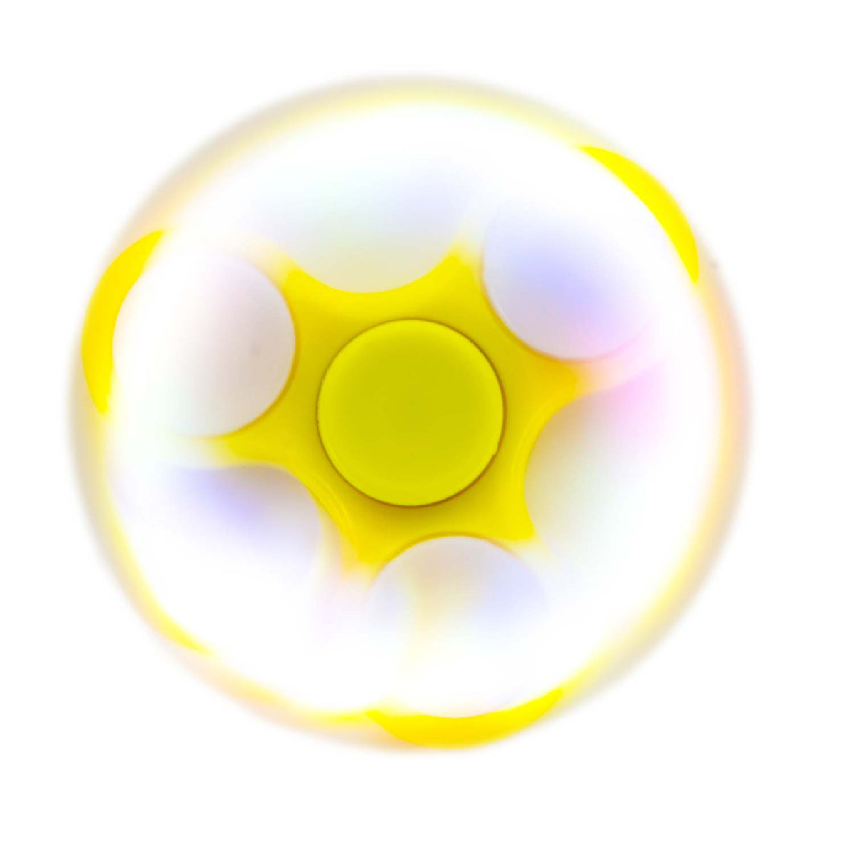 LED-Fidget-Spinner Gelb Bewegung #Farbe_Gelb
