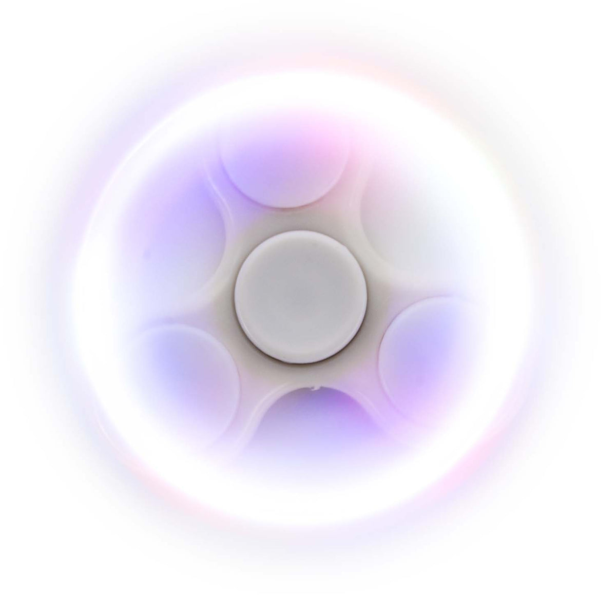 LED-Fidget-Spinner Weiß Bewegung #Farbe_Weiß