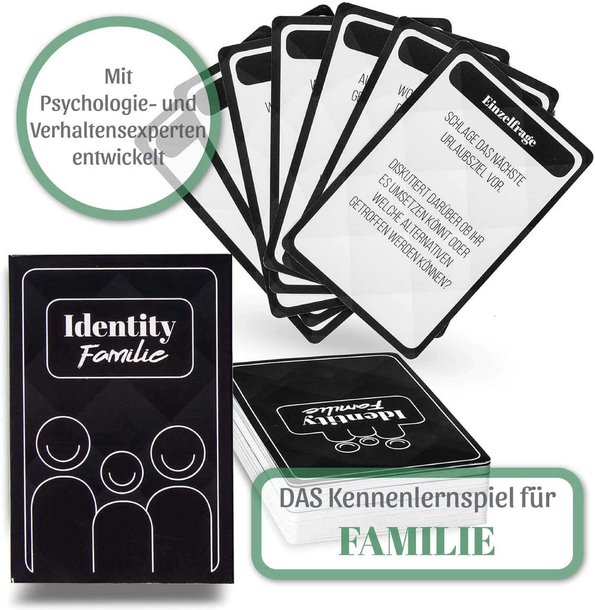 Personality Partyspiel "Identity" - Familien Edition Kartenspiel – PT05
