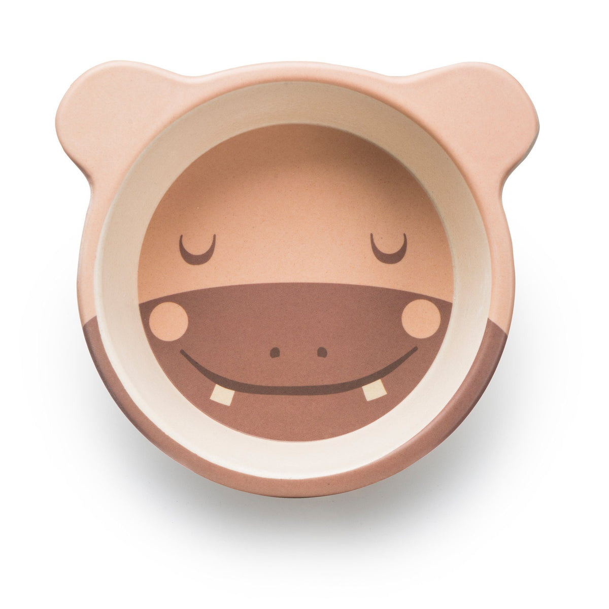 Rutschfestes 5-teiliges Kindergeschirr-Set - BPA-frei & Nachhaltig #Variante_Hippo