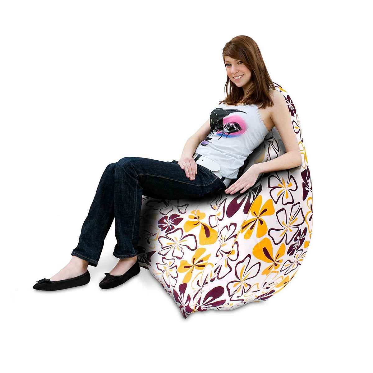 SMOOTHY XXL Sitzsack Hawaii – Bequemes Lounge-Sitzkissen 250L – Hauptbild