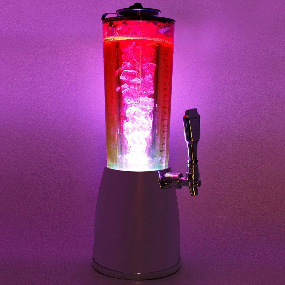 Biertower 4L Trinksäule mit Kühlung – Party-Zapfsäule für Bier & Drinks – Einzel – SKU 8178155 – PT02 #Variante_Einzel