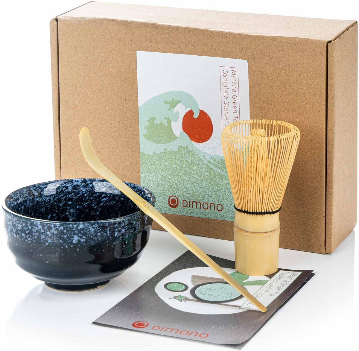 Luxus Matcha Tee-Set Deluxe - Traditionelles Teezeremonie-Set #Variante_Tee Set