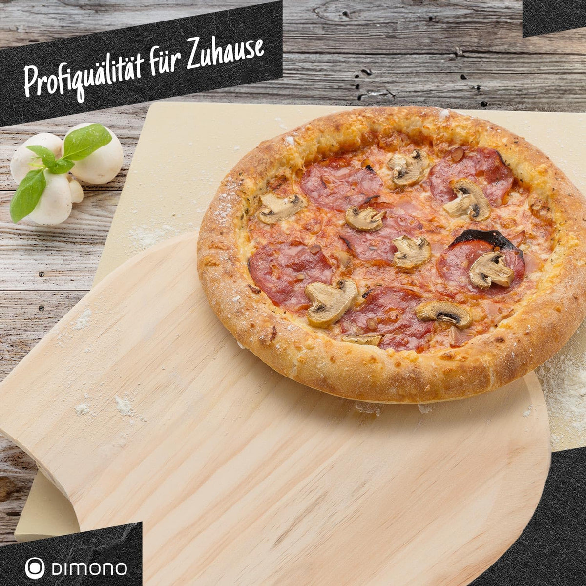 Pizzastein für Backofen & Gasgrill #Variante_Premium Set