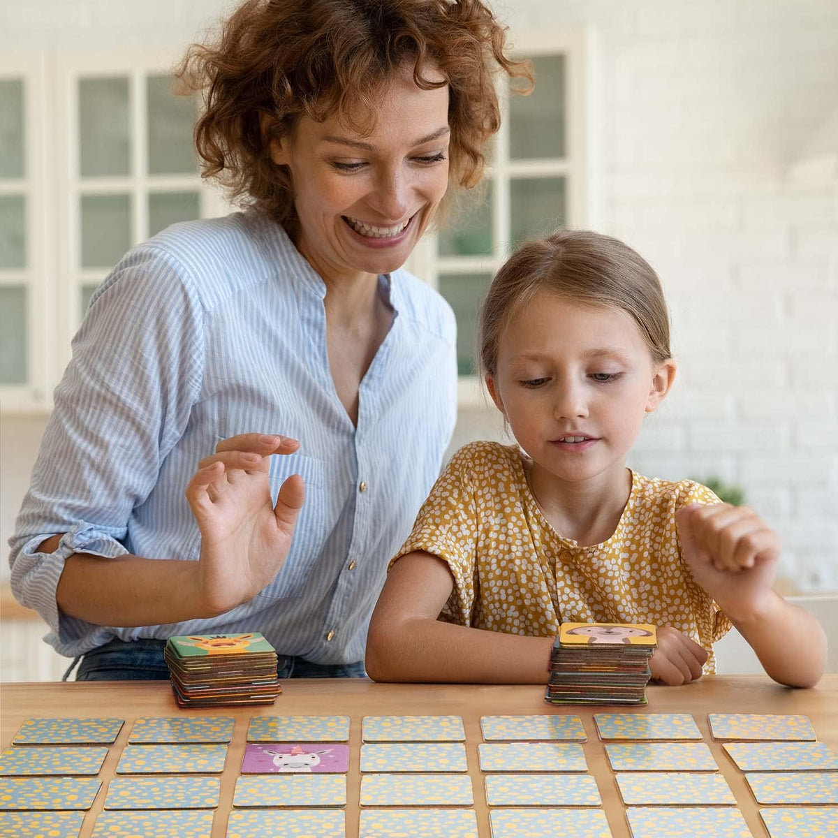 Memo² Holz-Memory für Kinder - Hochwertiges Tier-Gedächtnisspiel #Variante_Standard (72 Karten)
