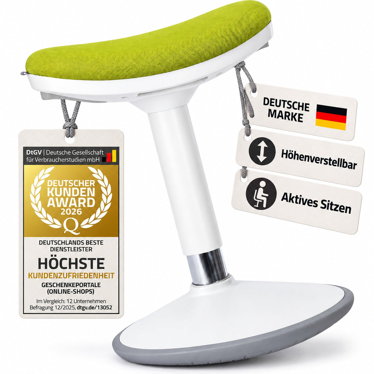 Stehhocker Grün Größe L – Hauptbild #Farbe_Grün