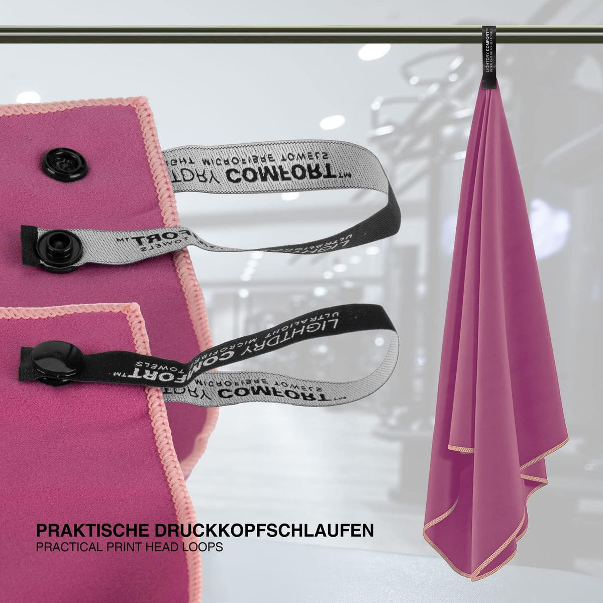 Sporthandtuch Vergleichs- und Altbild #Farbe_Keine