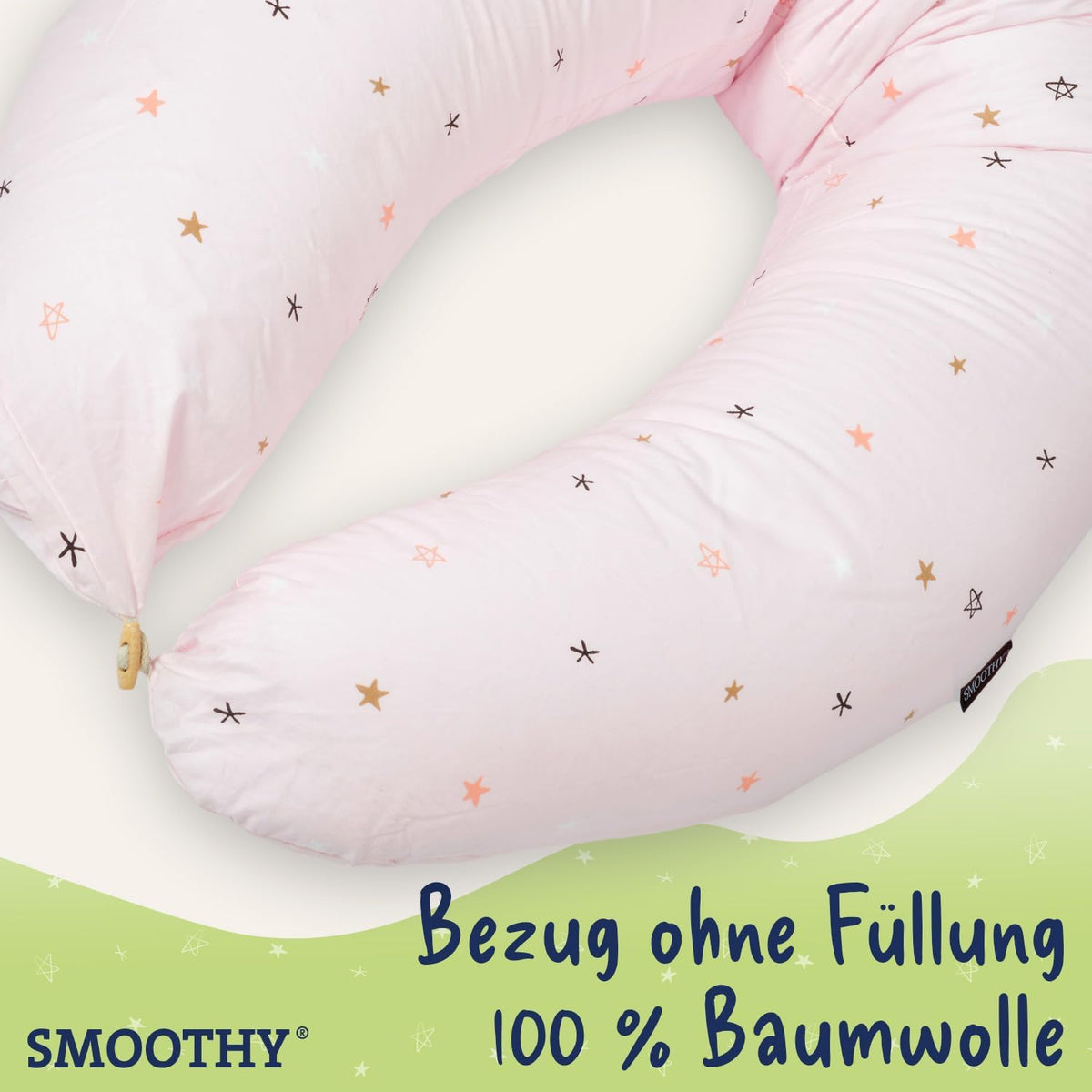 XXL Stillkissen & Schwangerschaftskissen für Seitenschläfer #Farbe_Pink