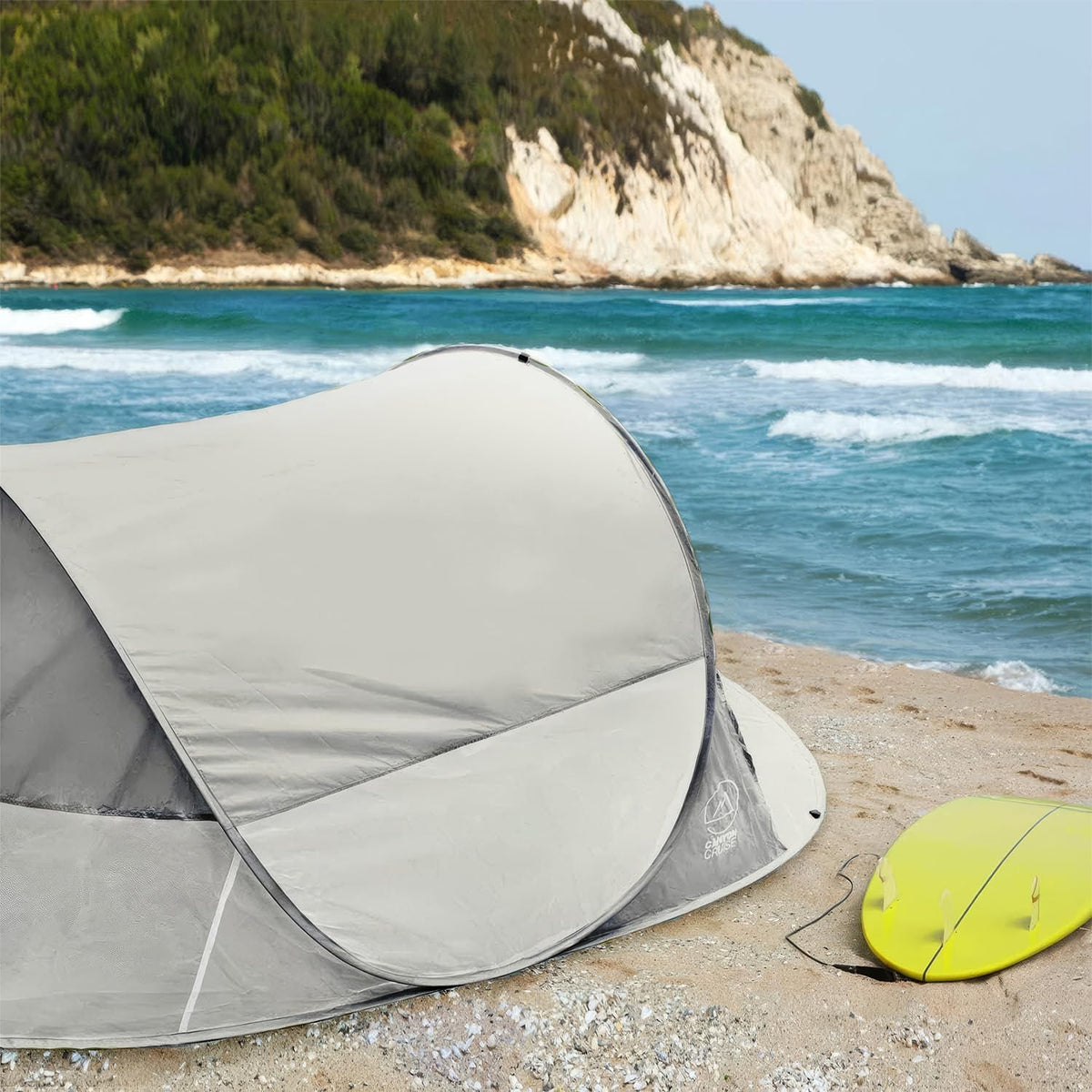 Canyon Cruise Pop-up Strandmuschel #Farbe_Grau