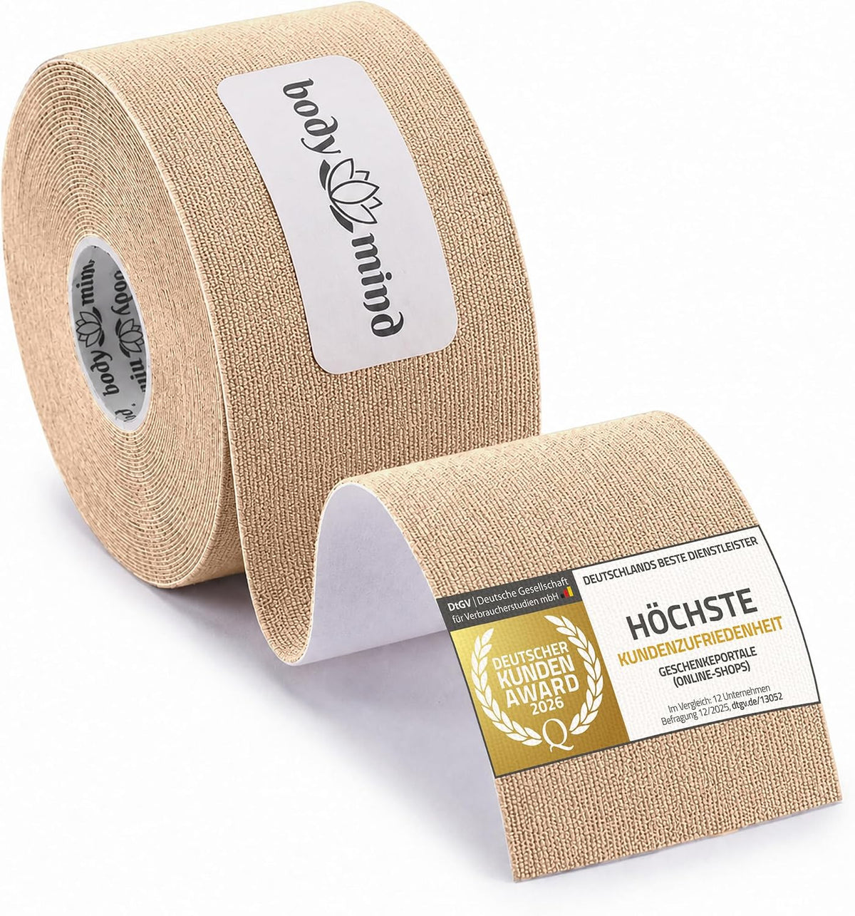 Kinesiologie Tape 10cm x 5m – Extra breites Sporttape Physio