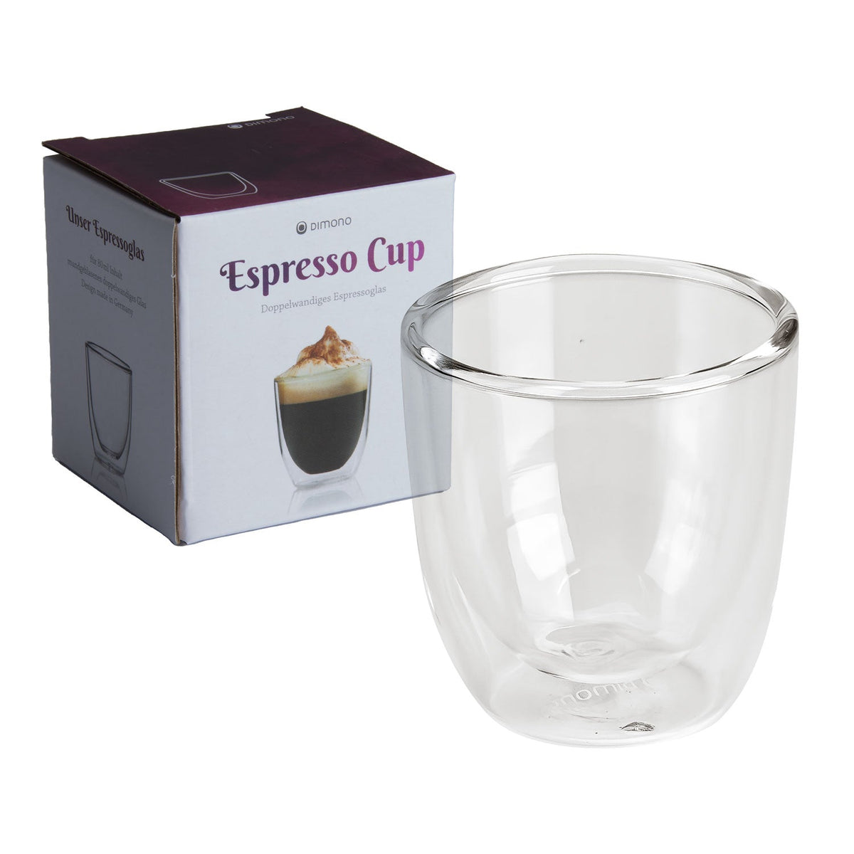 Dimono 6er Set Doppelwandige Espressogläser 80ml – Thermo-Design #Anzahl_4