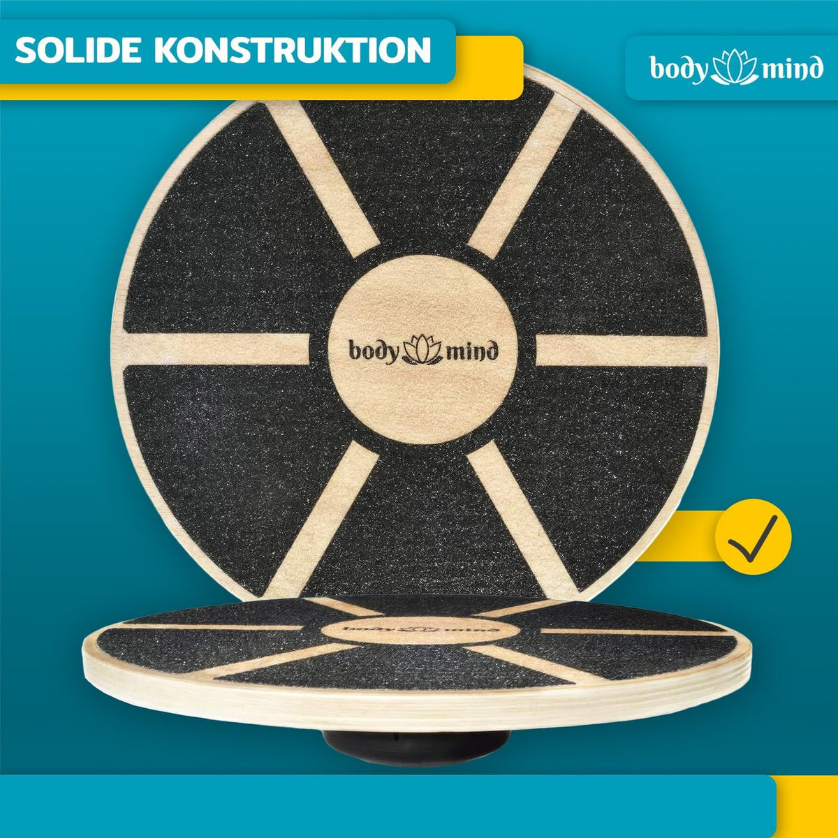 Balance-Board Deluxe – Stabiles Wackelbrett für Core & Fitness #Variante_Elite