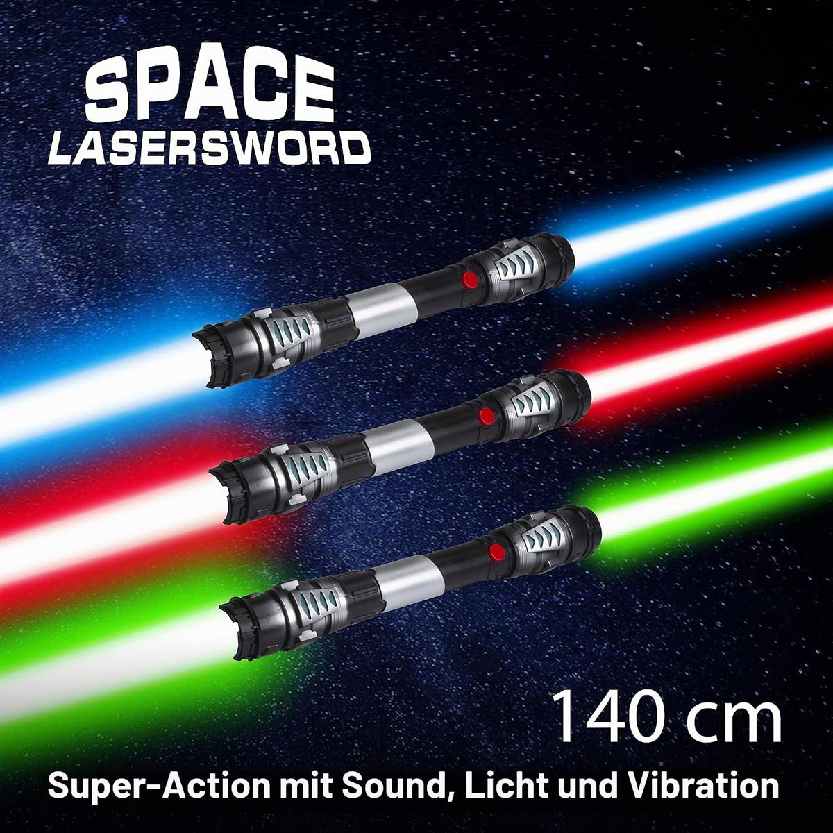 XXL Doppel-Lichtschwert gemischtes, farbloses oder veraltetes Motiv #ausschluss