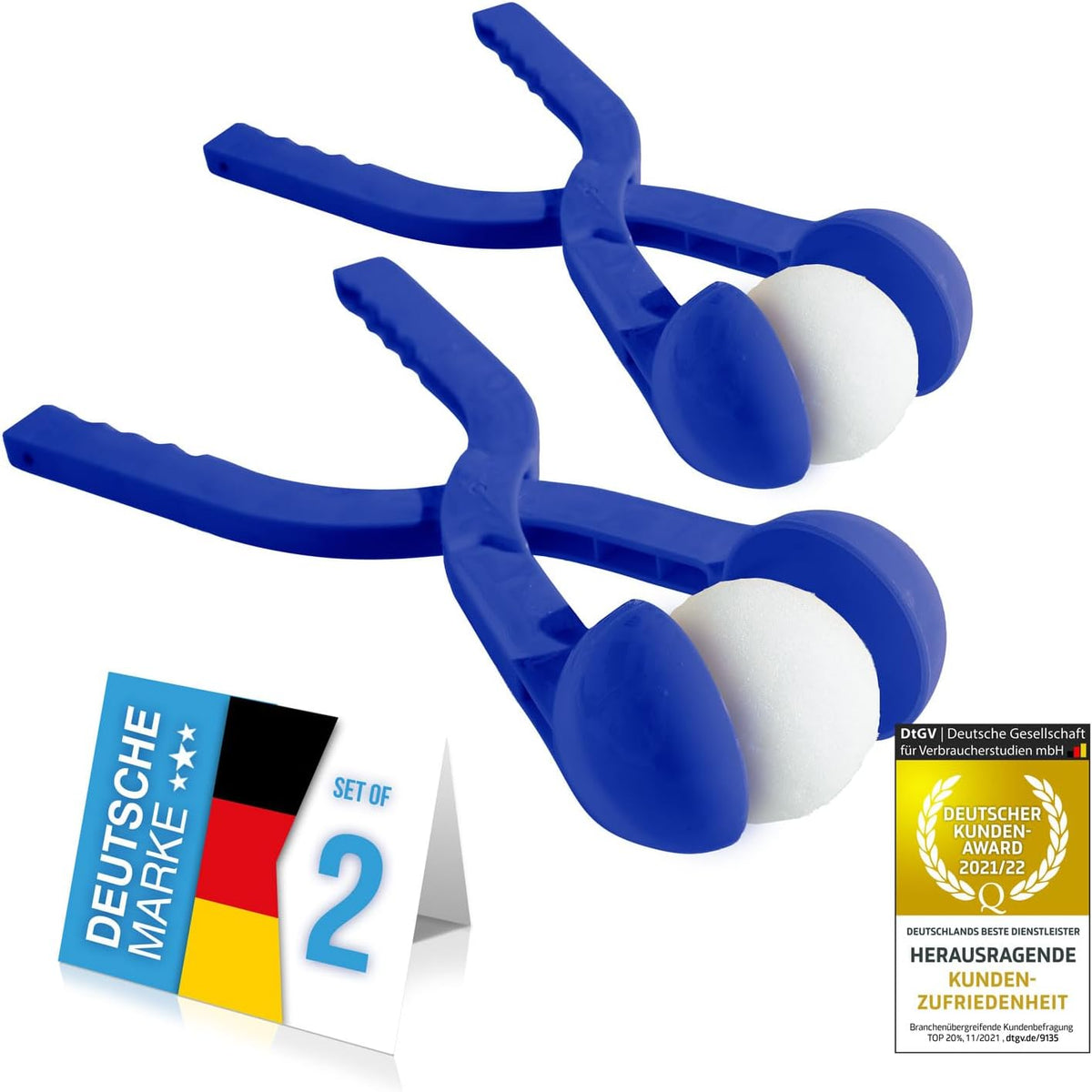 Schneeballzange 38 cm - Robuster Schneeballformer für Kinder #Anzahl_2