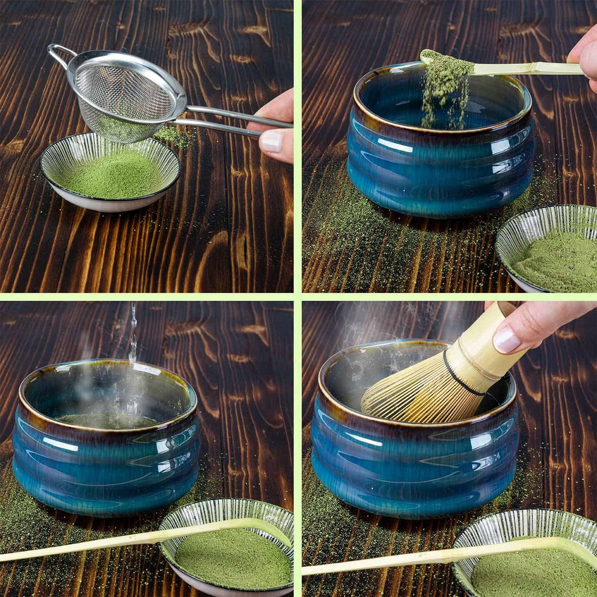 Luxus Matcha Tee-Set Deluxe - Traditionelles Teezeremonie-Set #Variante_Deluxe Set