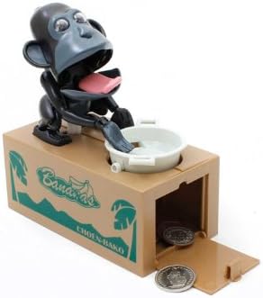 Chocken Bako Spardose - Gelddose Fressender Affe - gaheimshop.com