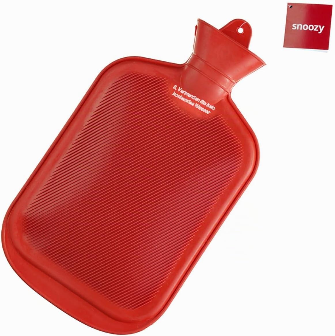Snoozy 2L Wärmflasche mit Pinguin-Bezug – Kuschelig & Warm