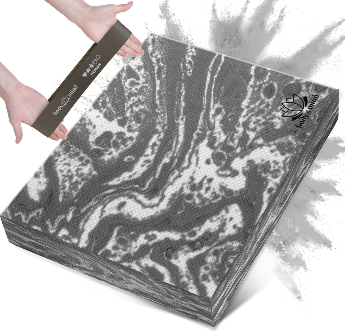 Balance-Pad Grau – Detail 9 #Farbe_Grau