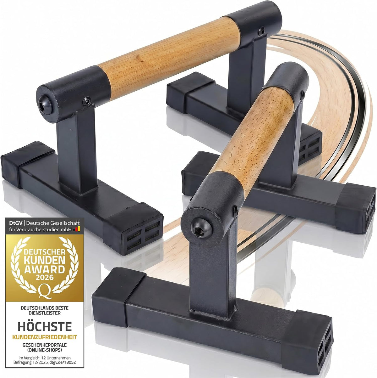 Parallettes Holz-Liegestützgriffe Elite – Bild 1 #Variante_Elite