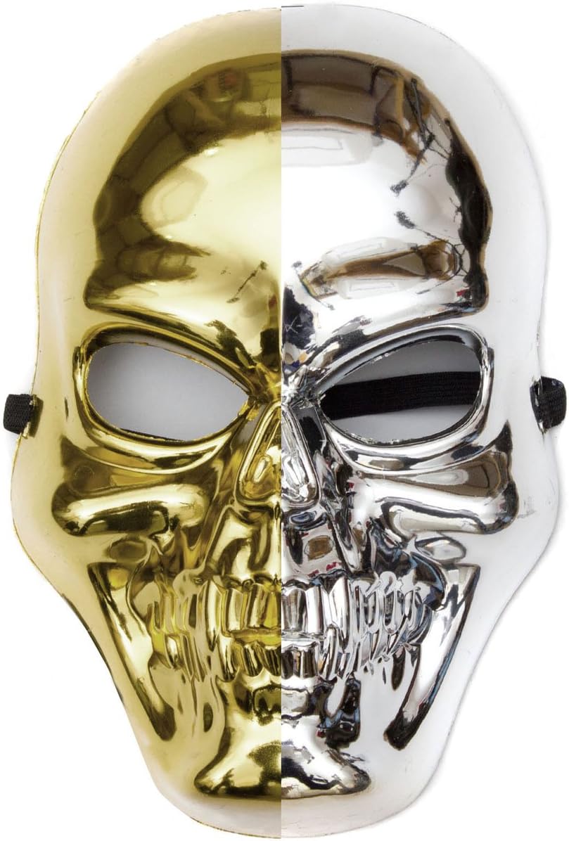 Skelettmaske Gold und Silber gemeinsam #ausschluss