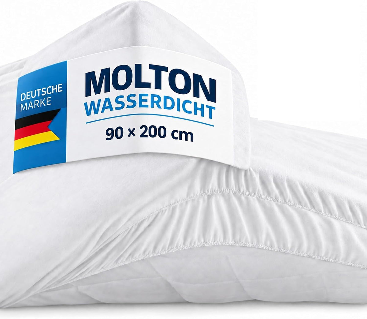 Molton Matratzenschoner 140x200cm - Wasserdichte Betteinlage