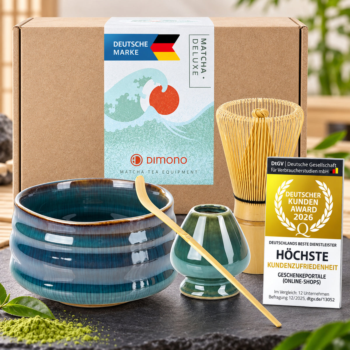 Dimono Matcha Deluxe ohne Prüfengel #Variante_Deluxe Set