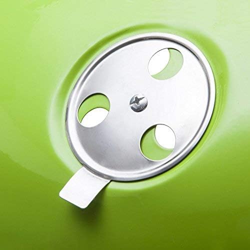 Micro BBQ Kugelgrill - Kompakter Holzkohle-Reisegrill für Camping #Farbe_Grün