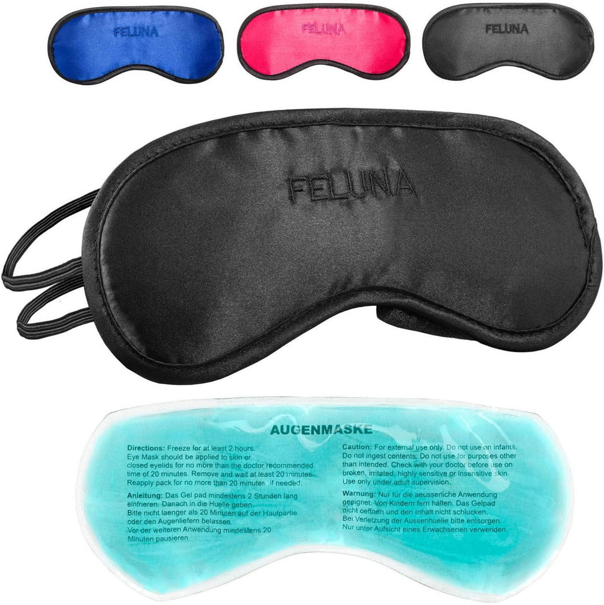 Feluna Schlafmaske – Mehrere #Farbe_Mehrere