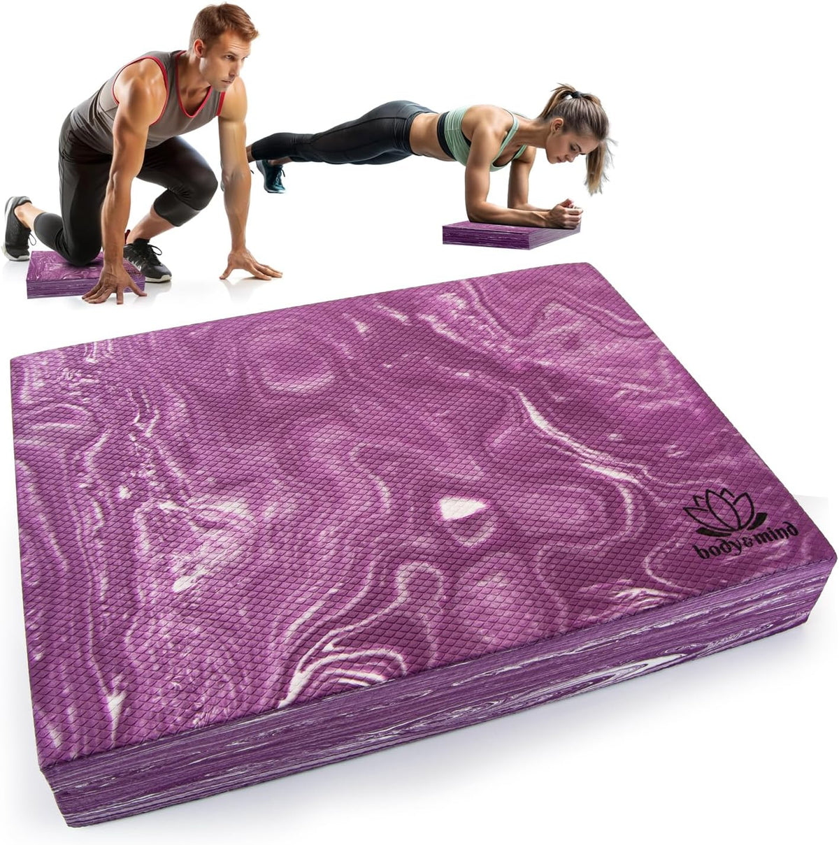 Balance-Pad Violett – Detail 8 #Farbe_Violett