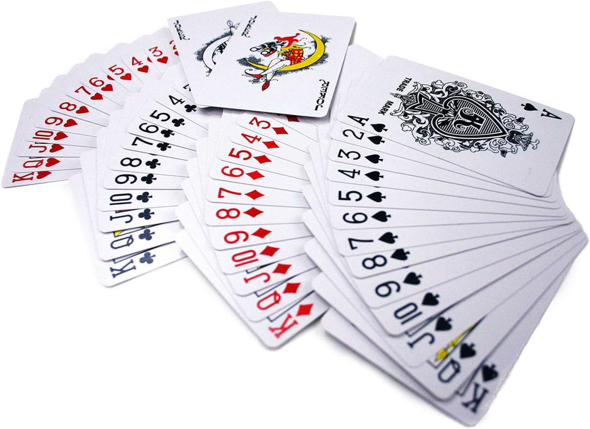 Profi-Pokerkarten 2er Set – 100% Plastik & Wasserfest – PT03